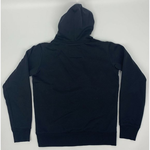 Girl's Under Armour Semi-Fitted Coldgear Sweatshirt Hoodie Black Purple UA Small - Picture 7 of 10